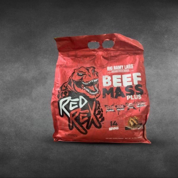 Red Rex Beef Mass Plus 10.74lb by Big Ramy Labs